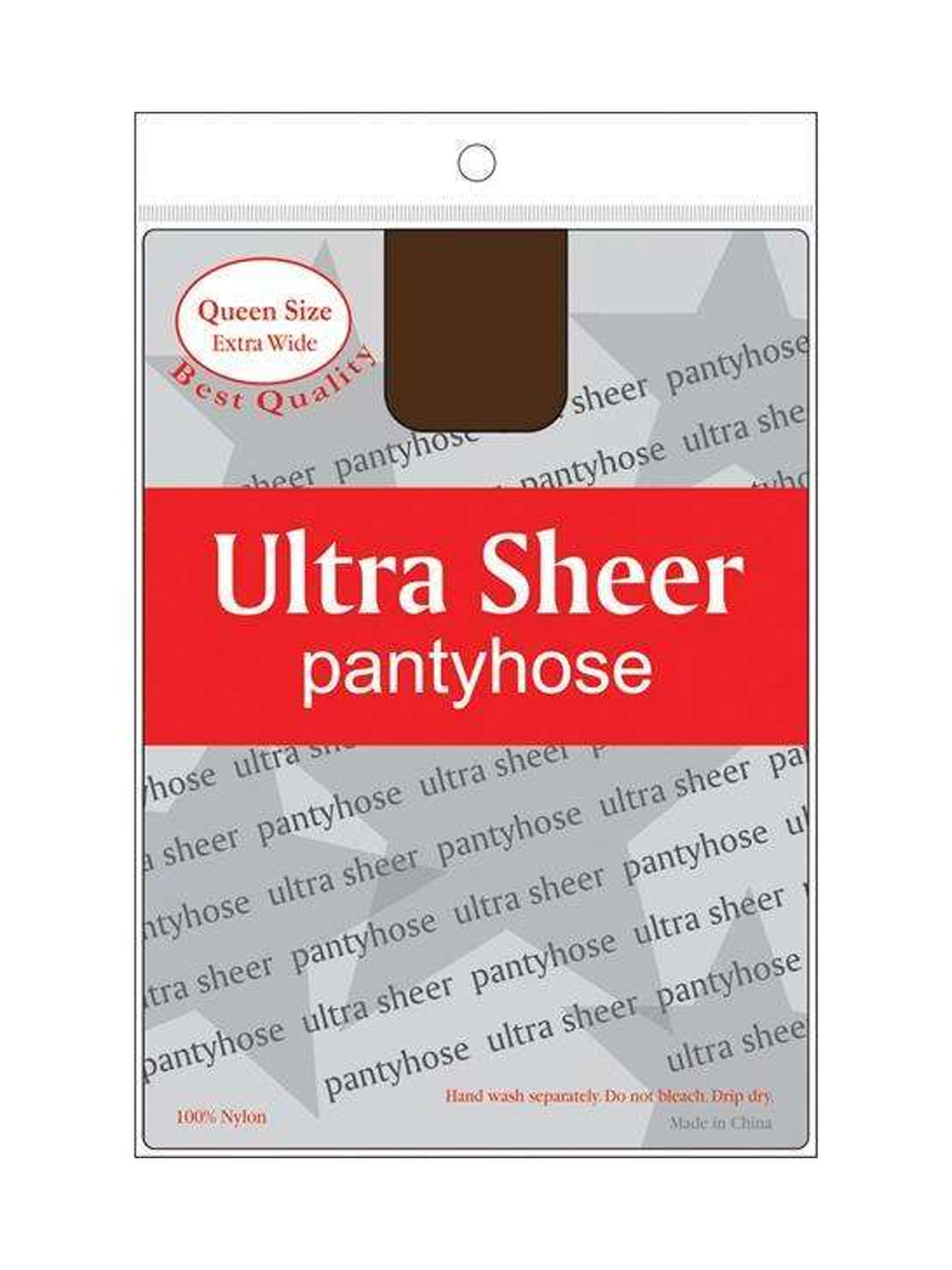 QUEEN SIZE PANTYHOSE (FRENCH COFFEE /6PCS/PACK) - PACK