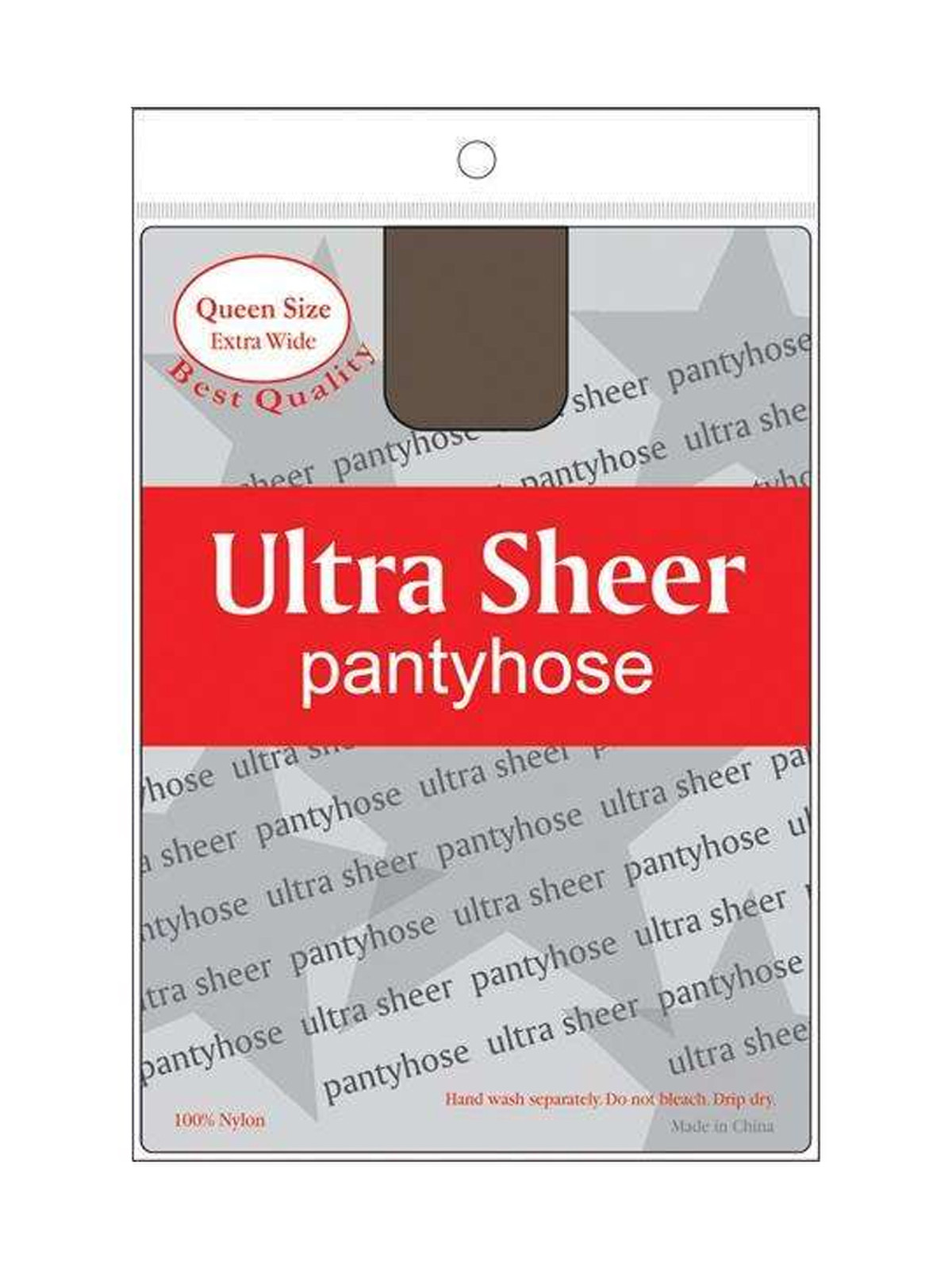 QUEEN SIZE PANTYHOSE (TAUPE:6PCS/PACK) - PACK