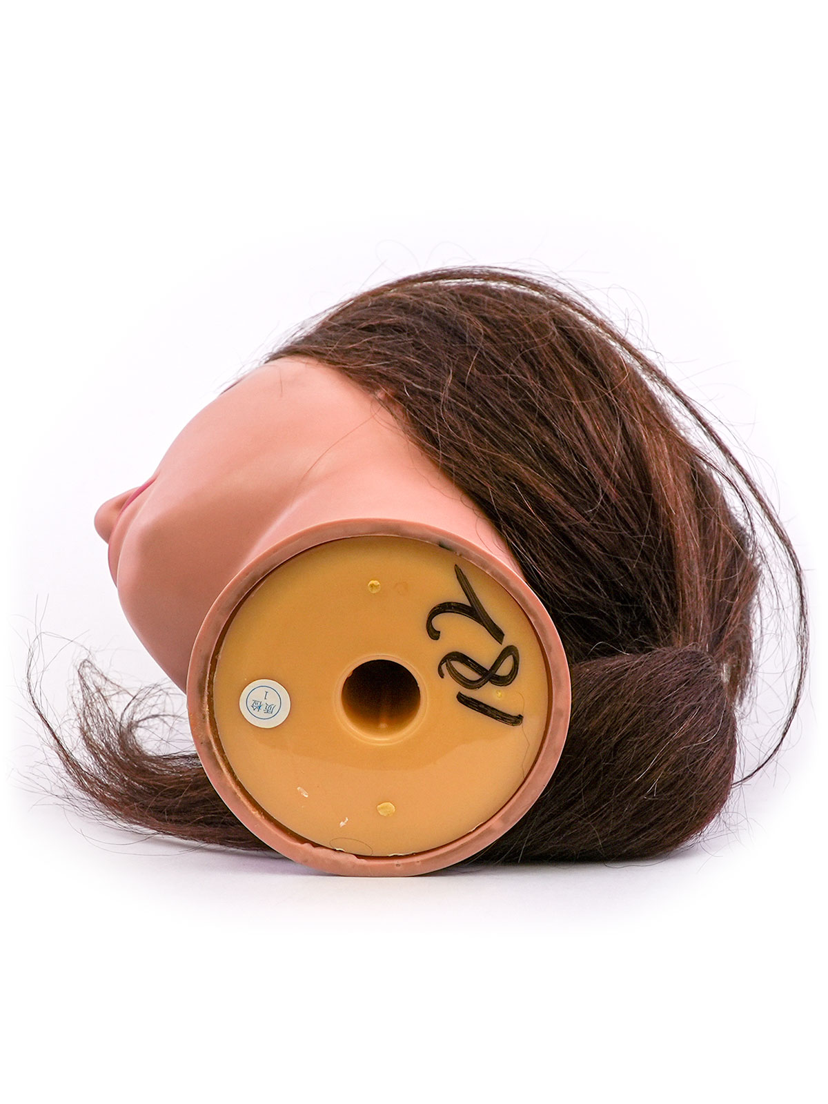 BIJOUX #182 TRAINING HEAD MANNEQUIN(18",BLENDED) - PC