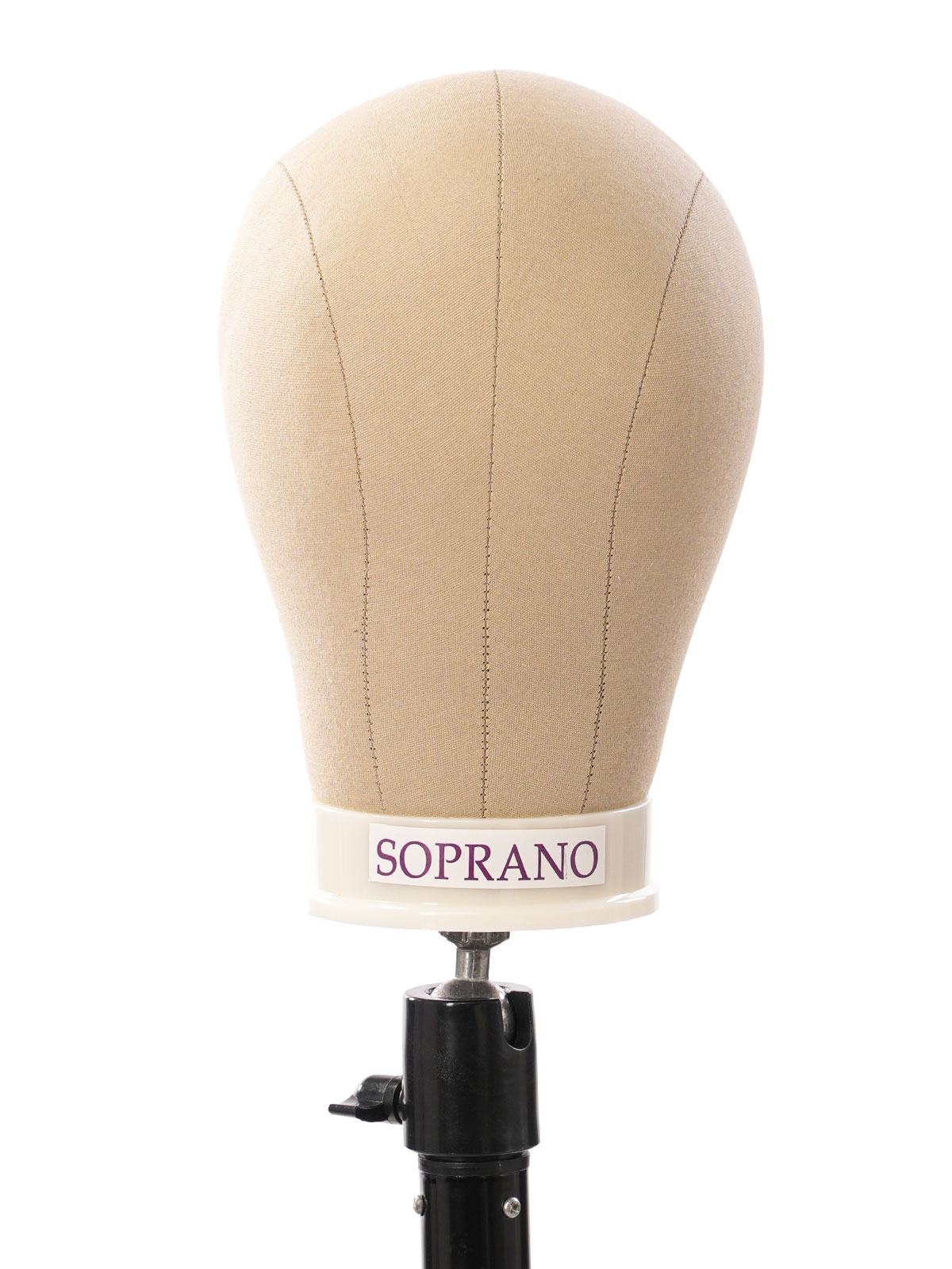 SOPRANO CANVAS CORK MANNEQUIN HEAD 22"(NECK 10")