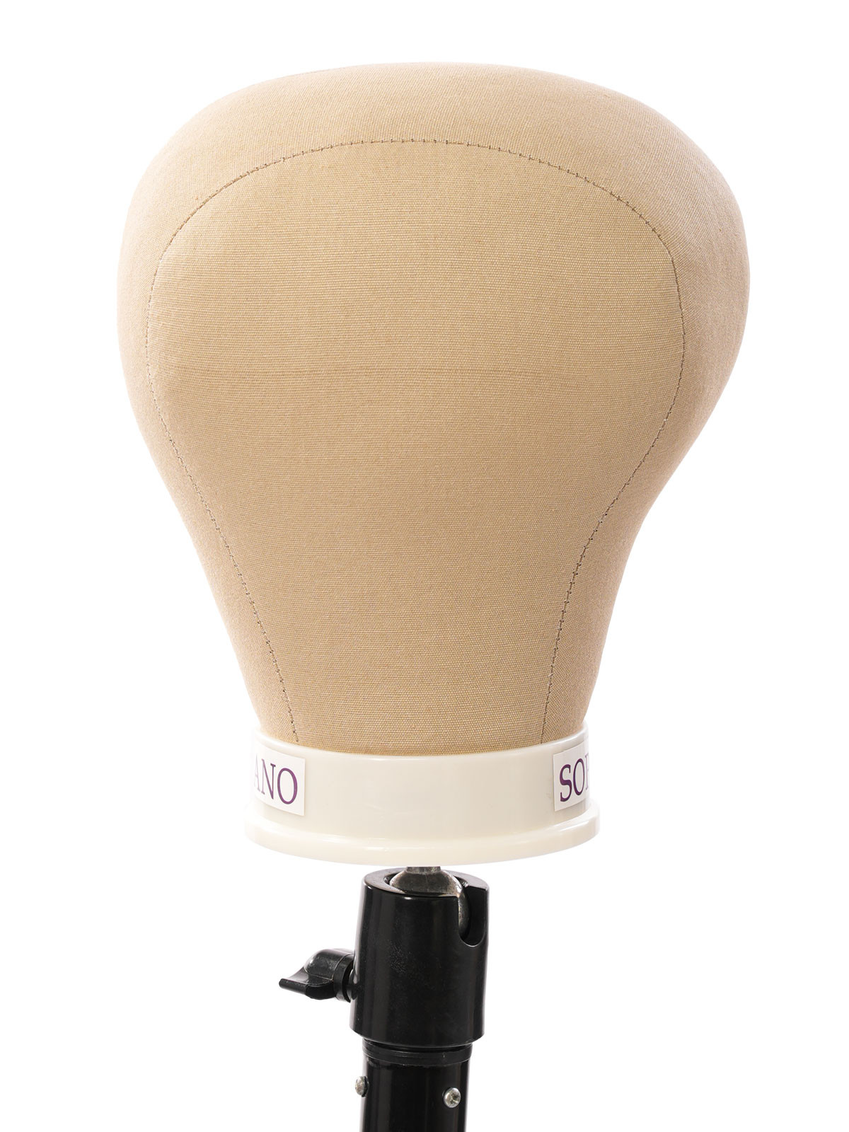 SOPRANO CANVAS CORK MANNEQUIN HEAD 23" (NECK 10")