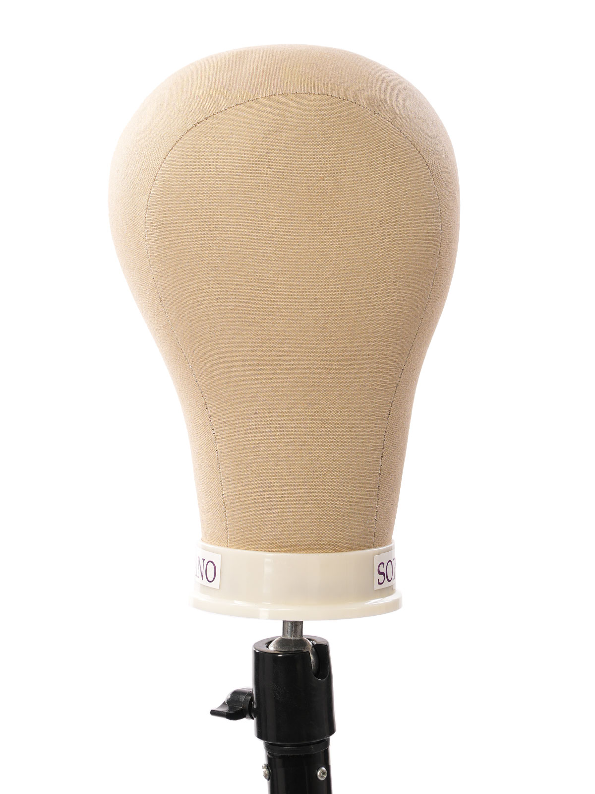 SOPRANO CANVAS CORK MANNEQUIN HEAD 22"(NECK 10")