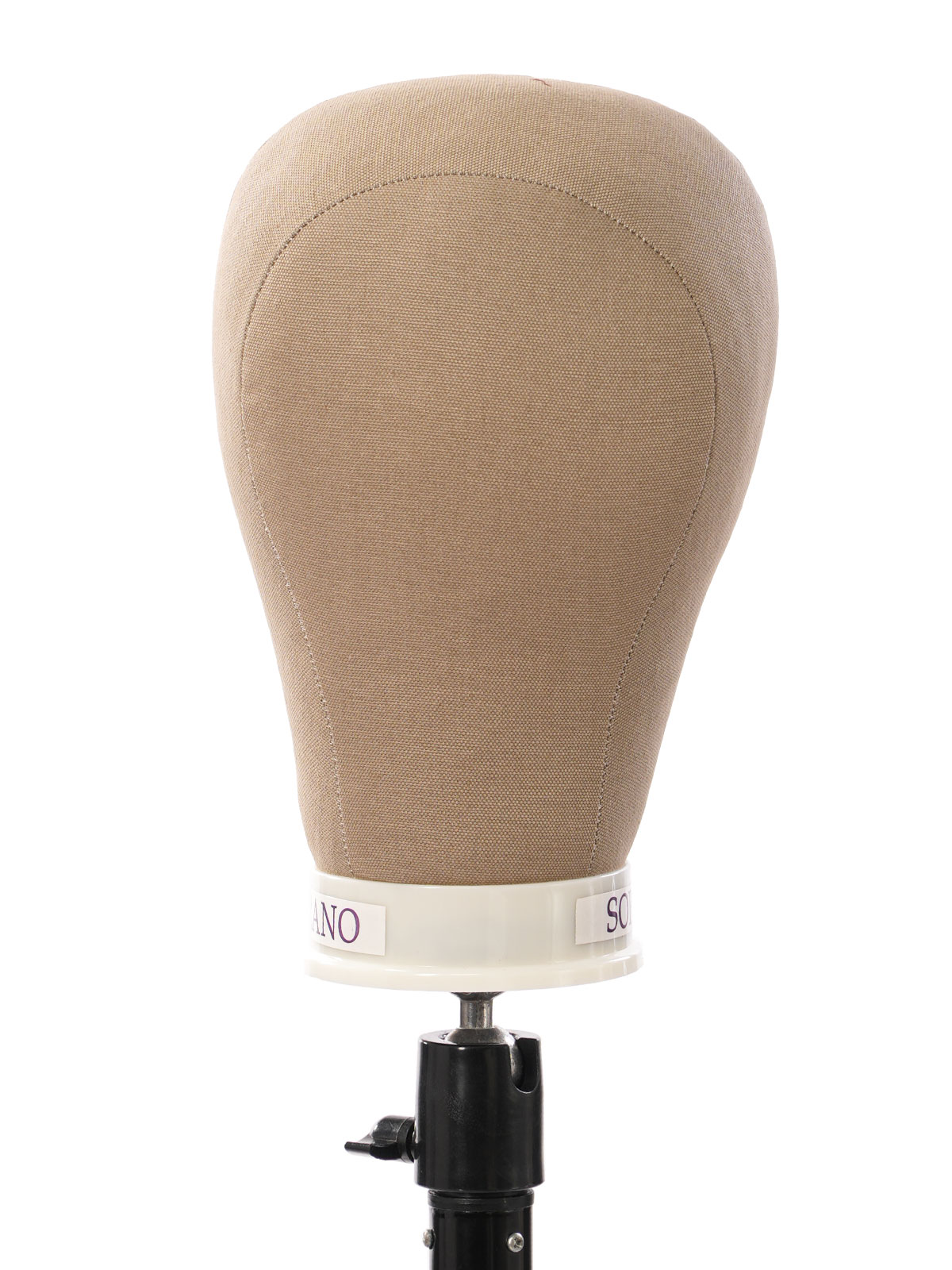 SOPRANO CANVAS CORK MANNEQUIN HEAD 23"(LONG NECK 12")
