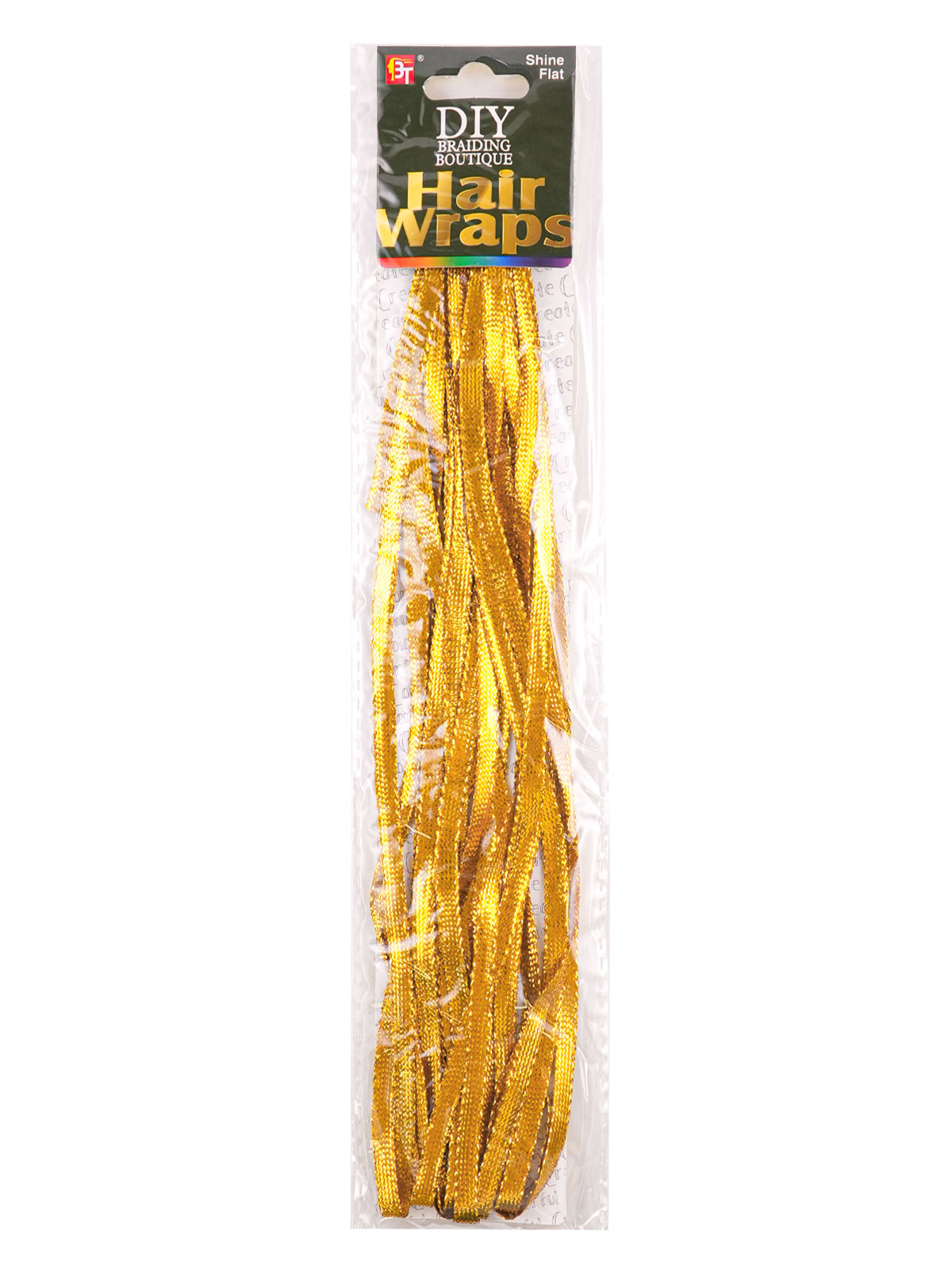 BT #8981 DIY HAIR WRAP (FLAT GOLD) [36DZ/CS] - DZ