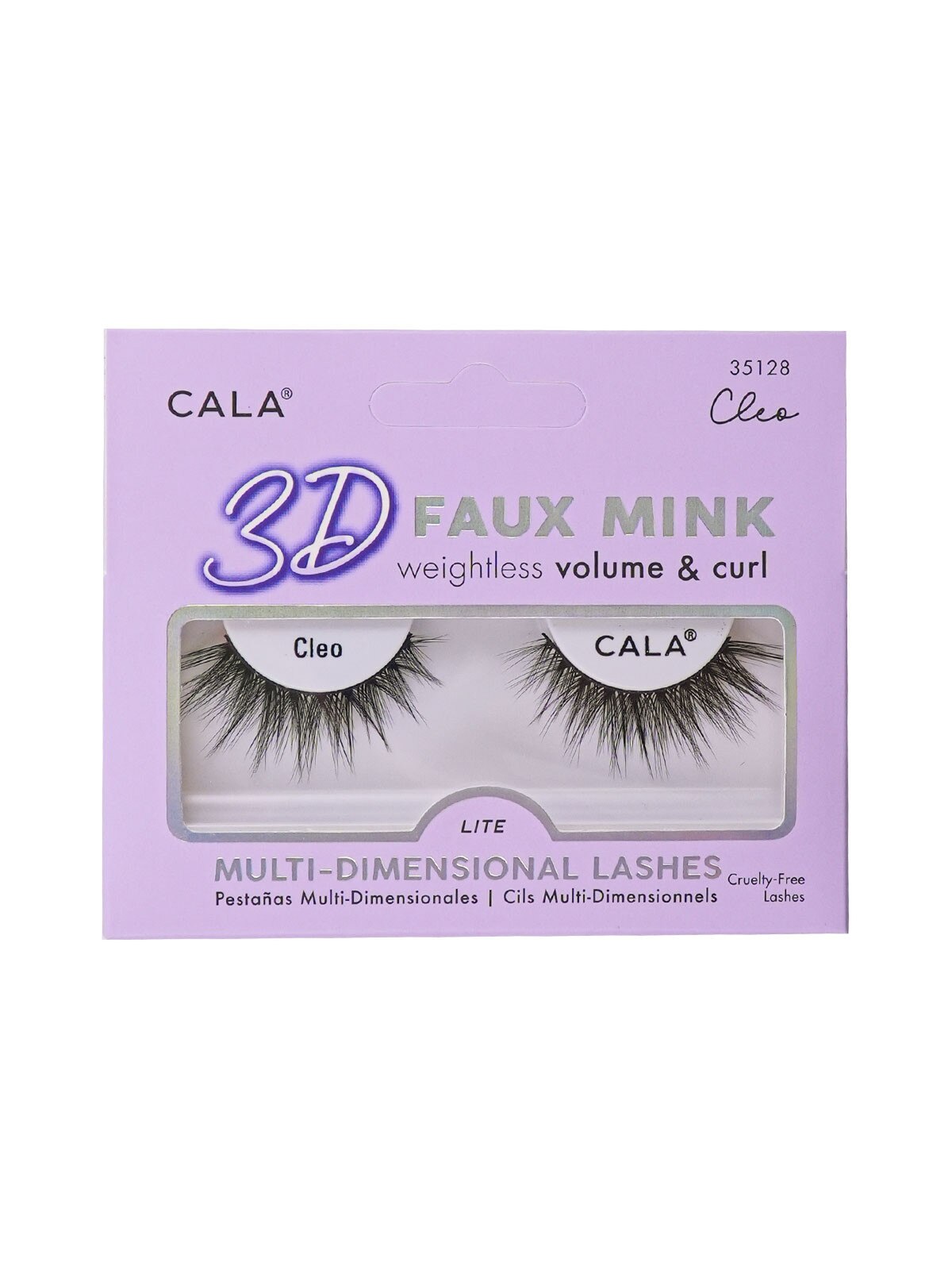 Cala - Cleo - 3D Faux Mink - multi-dimensional lashes - weightless volume and curl - cruelty-free lashes