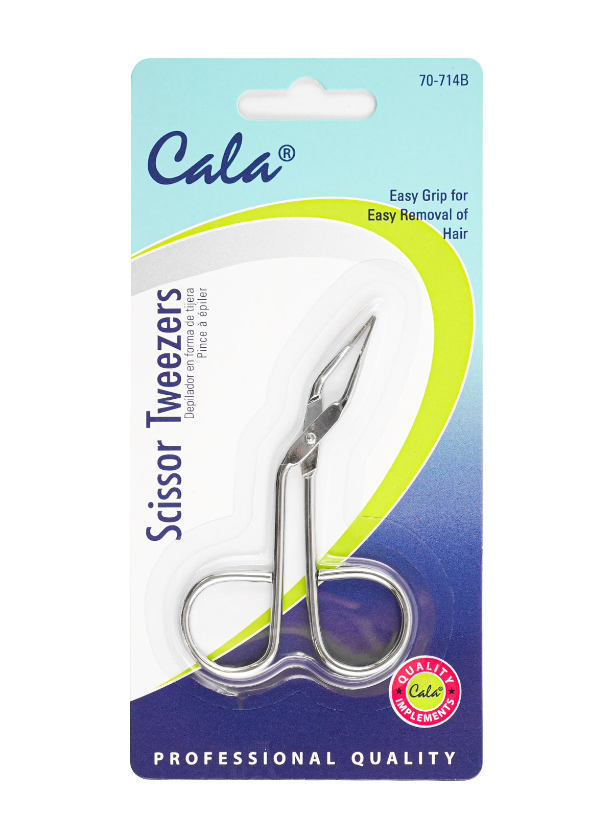 CALA #70714B SCISSOR TWEEZERS - DZ