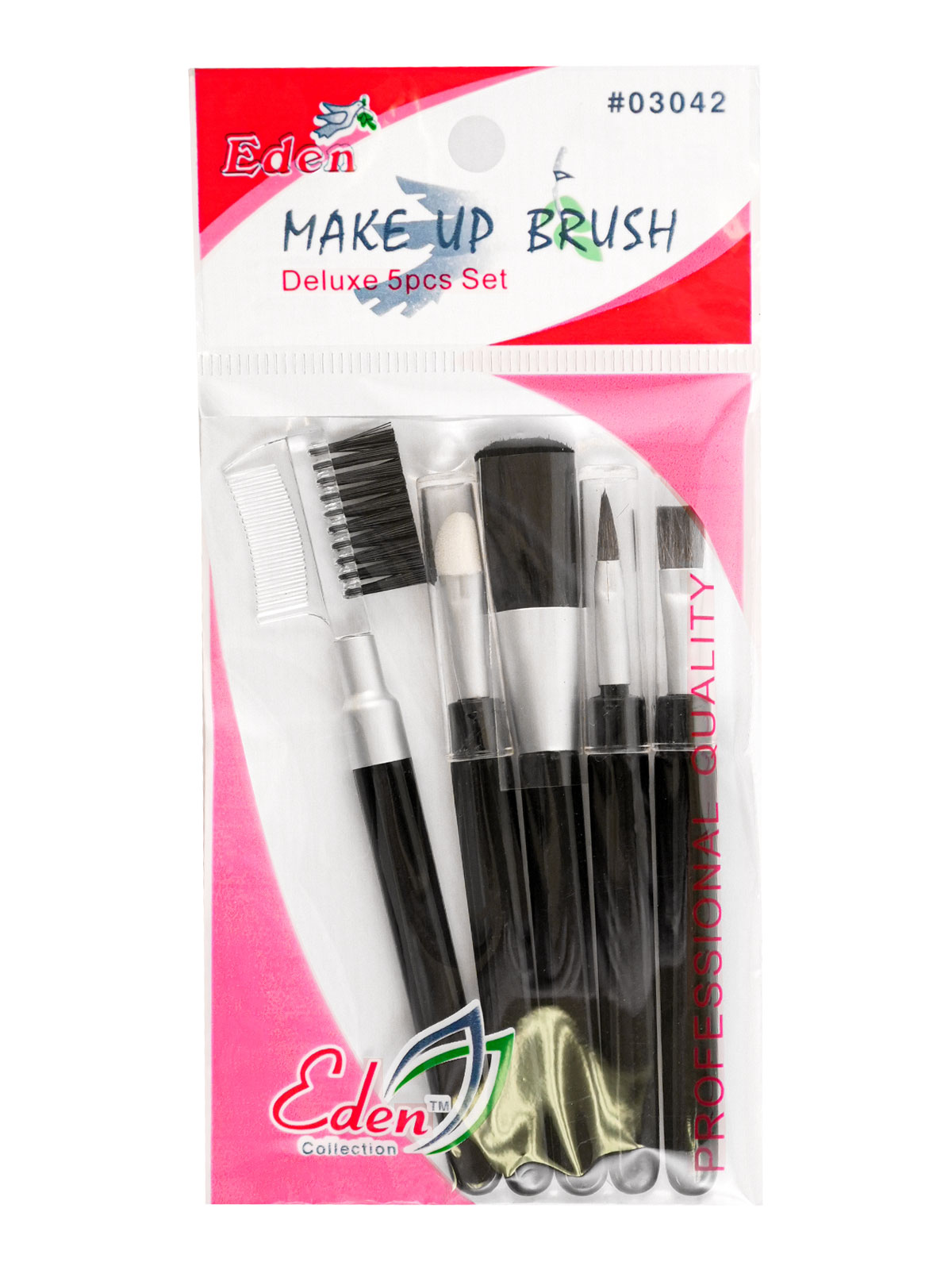 EDEN #3042 MAKE UP BRUSH (5PC SET) - DZ