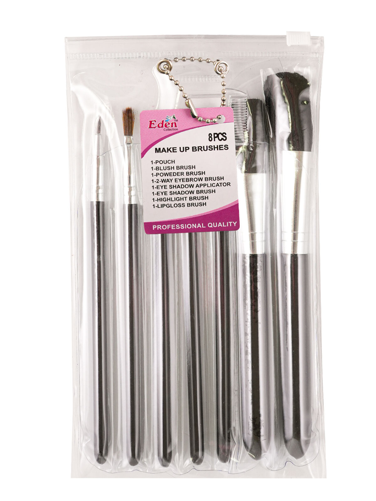 EDEN #3088 MAKE UP BRUSH (8PCS SET) - DZ