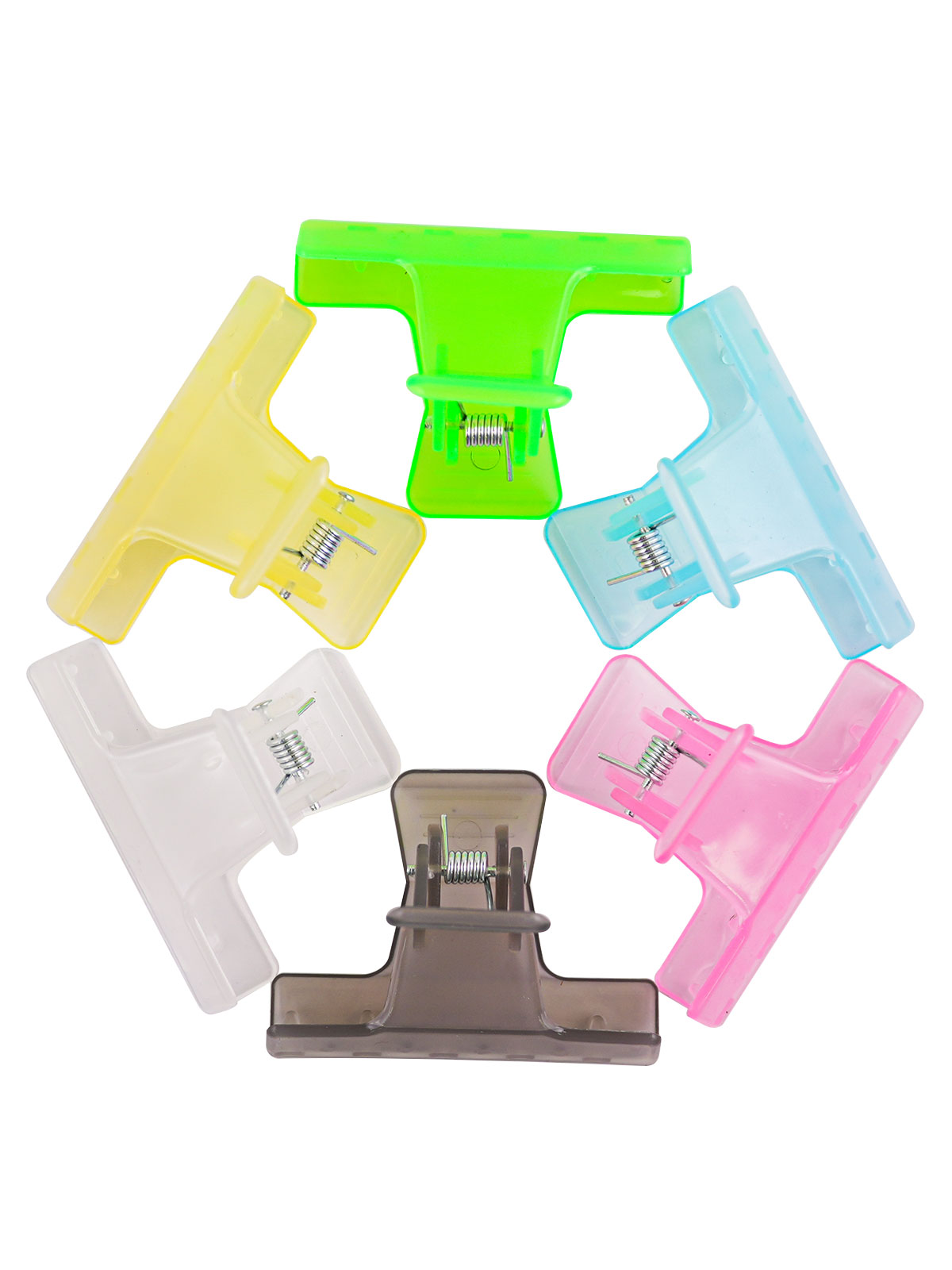 EDEN #3713 BUTTER FLY CLIP (3" ASST COLOR) - DZ