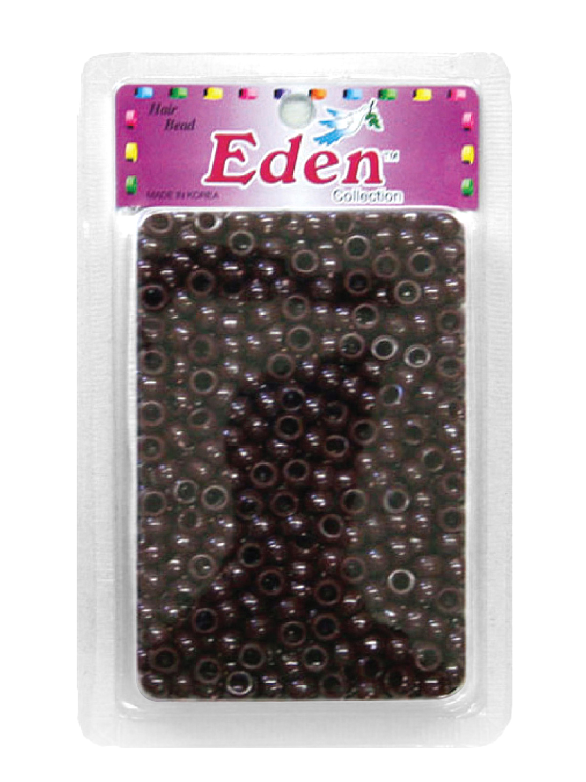 BR2 ROUND BEAD (200 PCS) (DZ SUBITEM OF) - BROWN