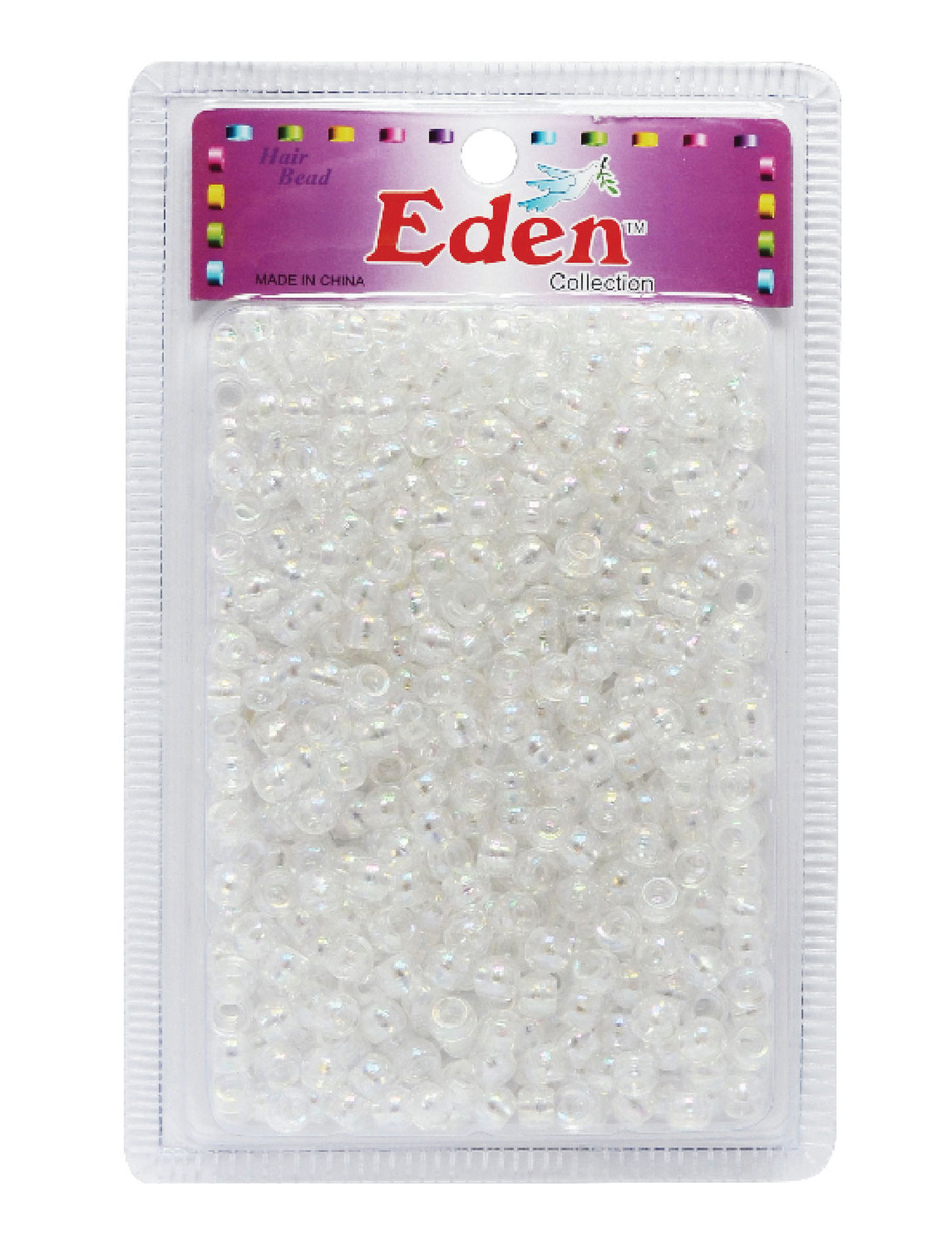 BR2 ROUND BEAD (200 PCS) (DZ SUBITEM OF) - CLEAR AB