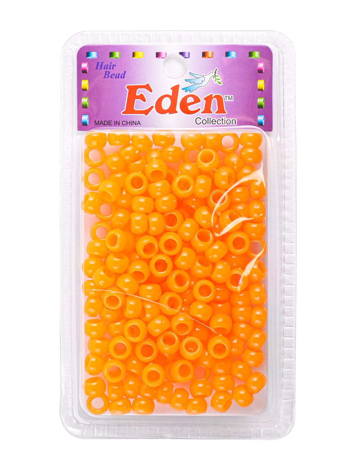 BR2 ROUND BEAD (200 PCS) (DZ SUBITEM OF) - ORANGE
