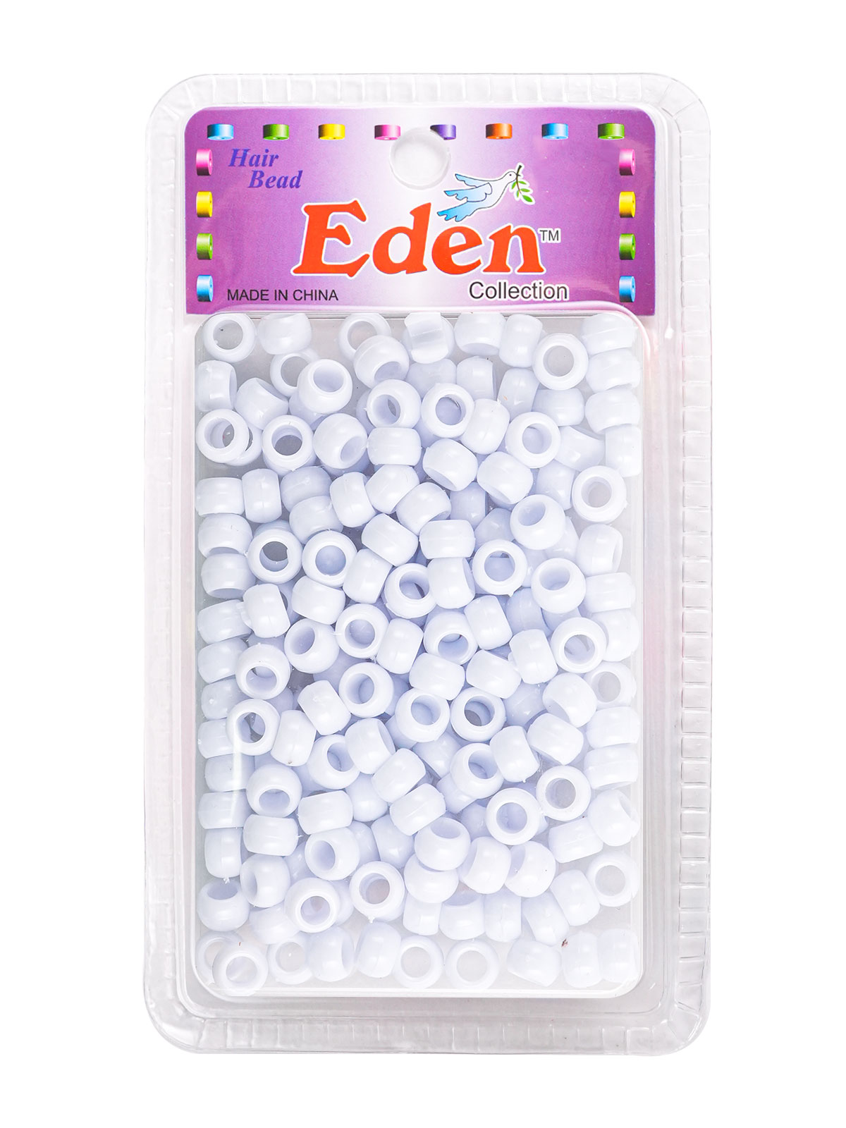 BR2 ROUND BEAD (200 PCS) (DZ SUBITEM OF) - WHITE