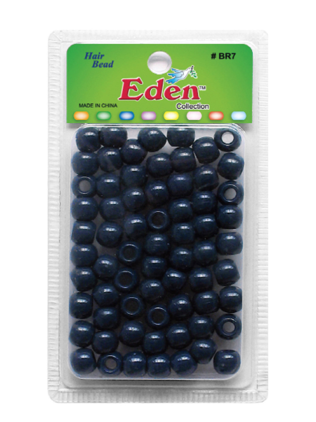 BR7 BIG ROUND BEAD (FASHION) DZ - NAVY