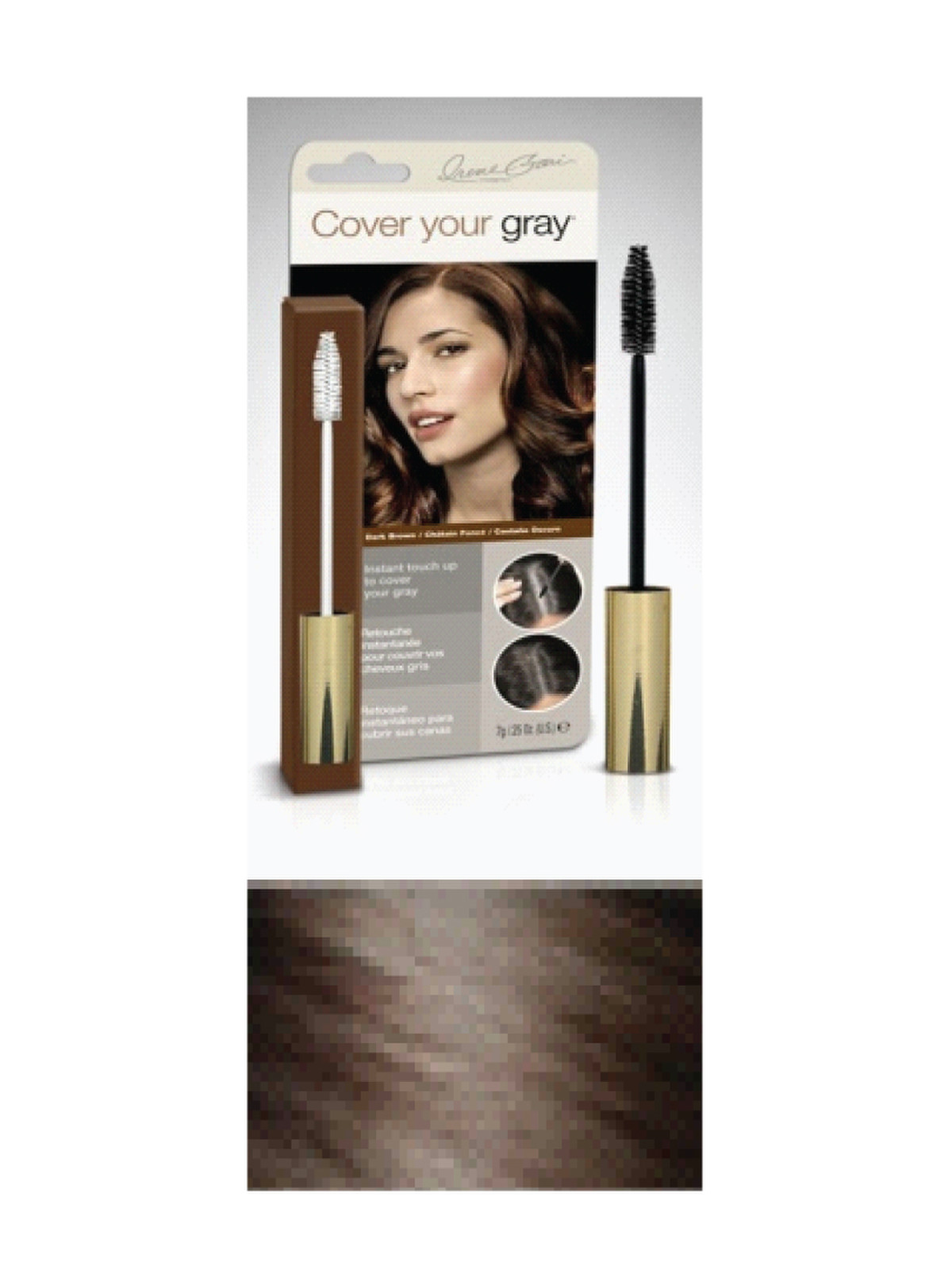 COVER YOUR GRAY "BRUSH-IN" (MIDNIGHT BROWN) - PC