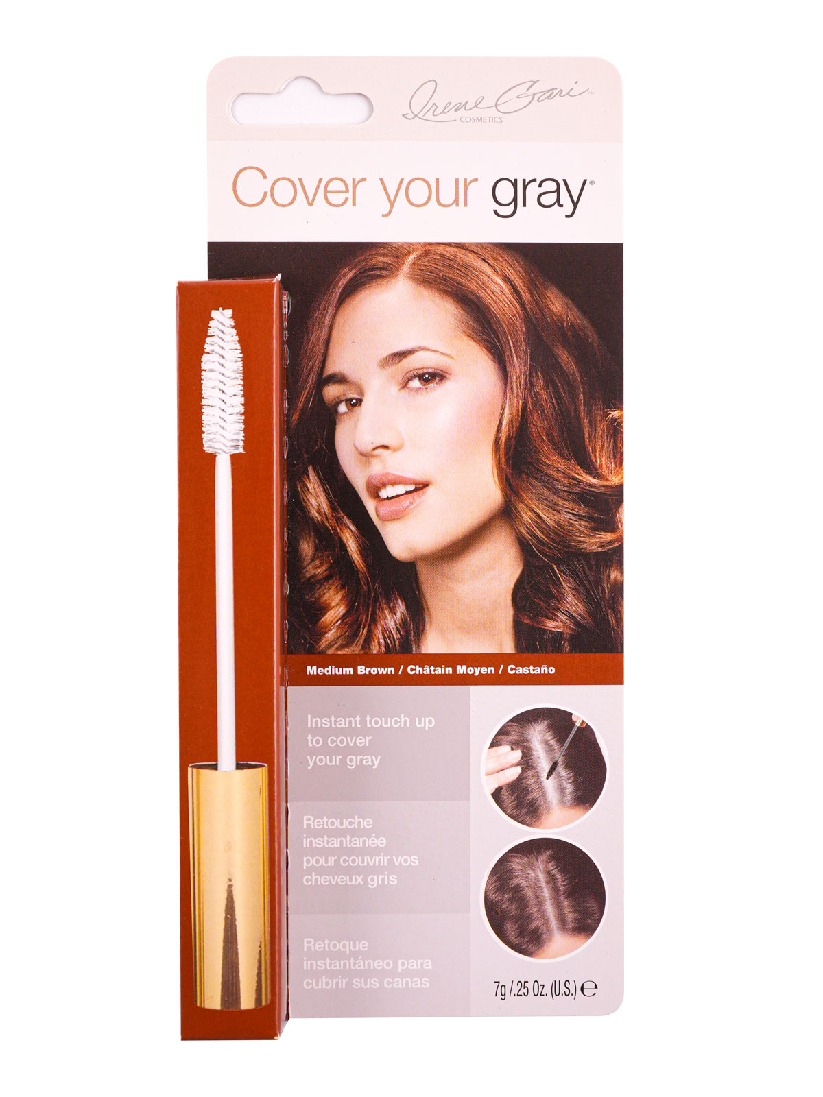 COVER YOUR GRAY "BRUSH-IN" (MEDIUM BROWN) - PC