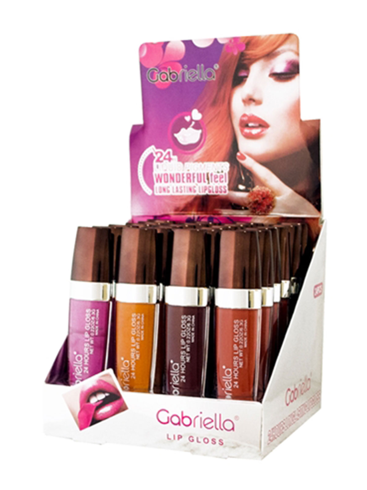 GABRIELLA GR9488 HER EXCELLENCY LIP GLOSS (2DZ/SET) - SET