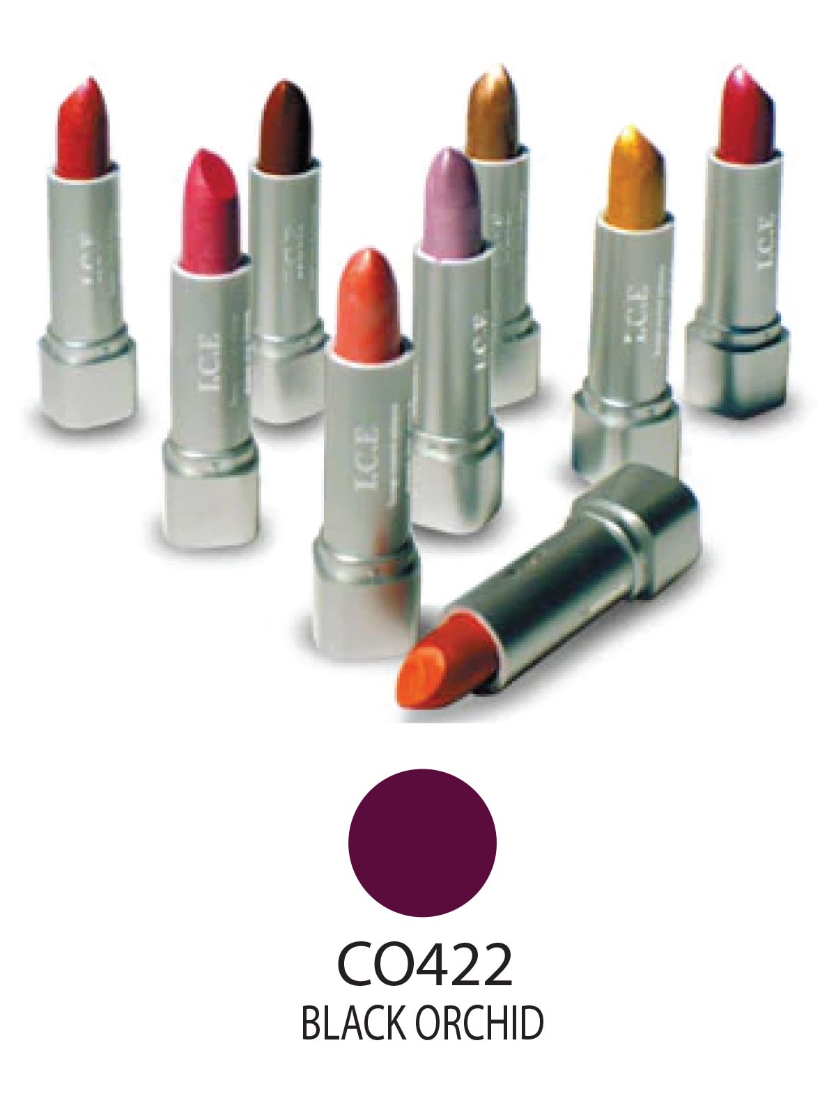 GABRIELLA ICE LIPSTICK (C0422, PCS) - BLACK ORCHID