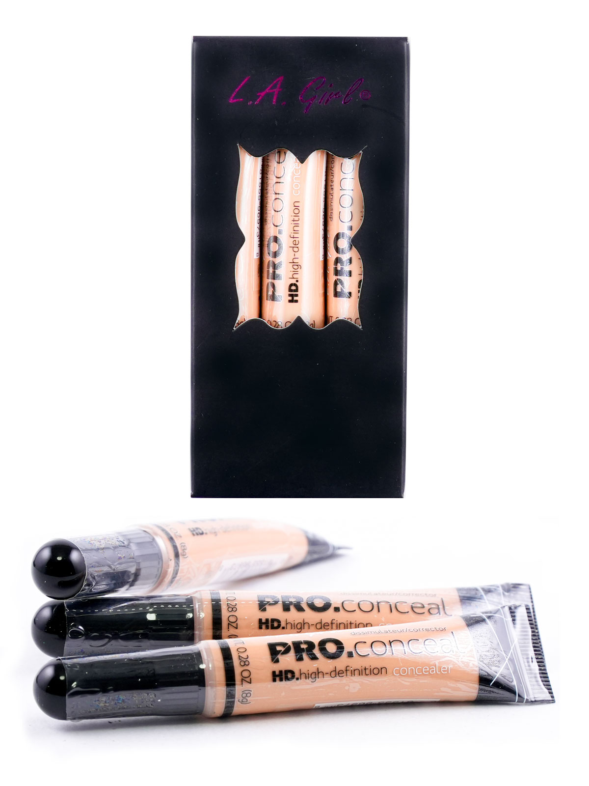 LA GIRL HD PRO CONCEAL (GC973, CREAMY BEIGE) - 3 PCS/PK