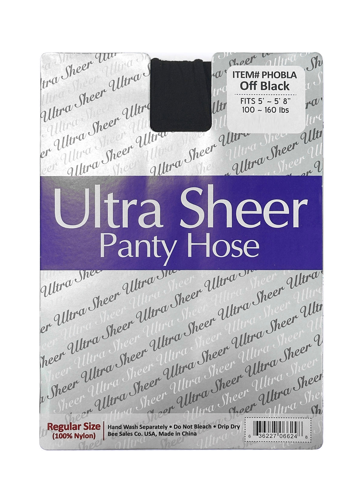 MAGIC REGULAR SIZE PANTYHOSE OFF BLACK (6PCS/PK) - PK
