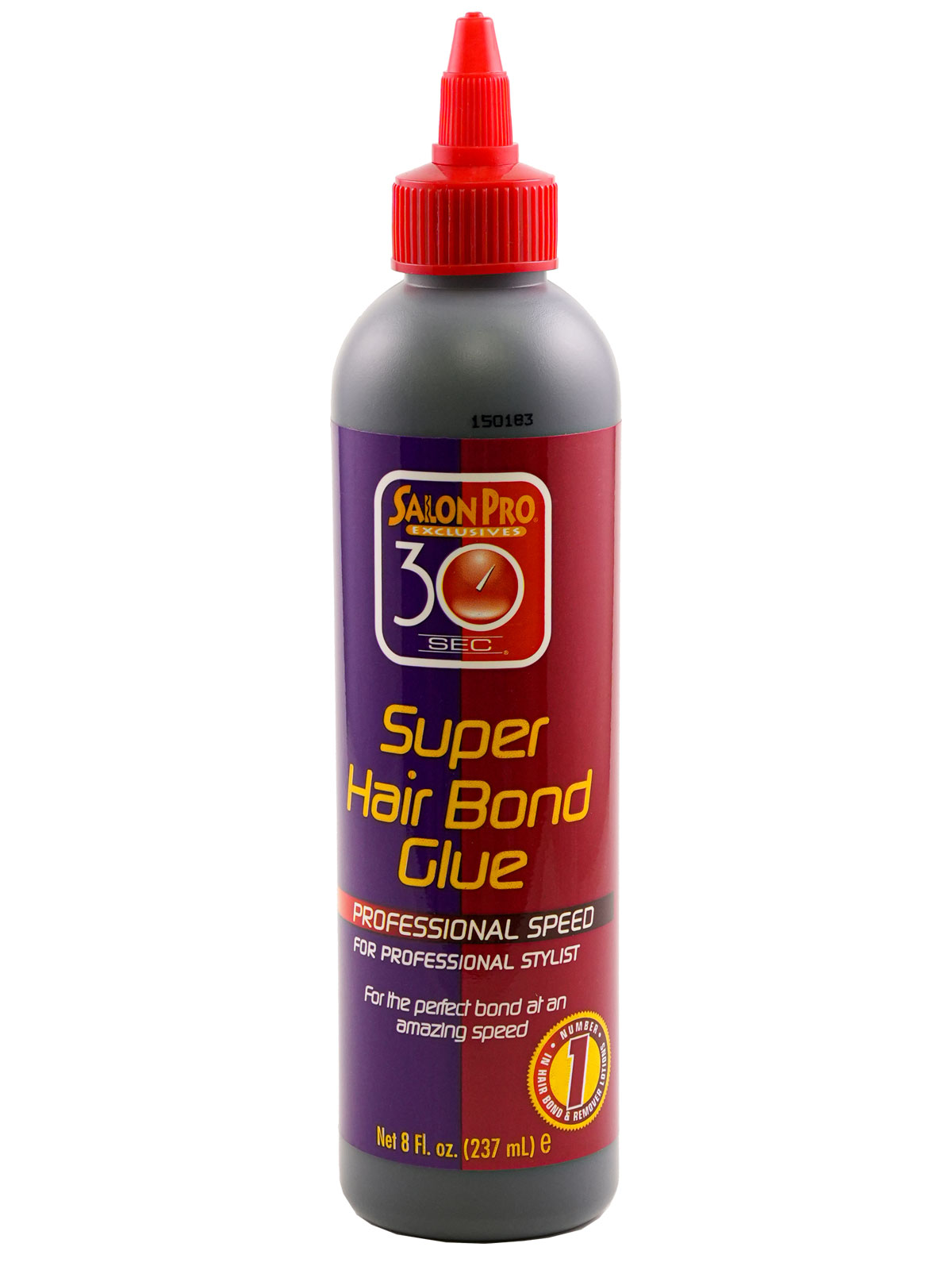 SALON PRO 30 SEC. HAIR GLUE 8OZ (1DZ/BOX) - BOX