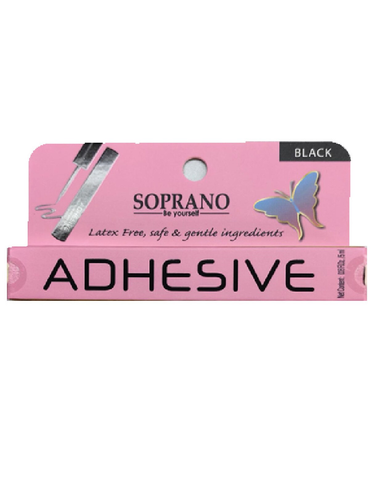 SOPRANO EYELASH TUBE GLUE-BLACK (6pc/pk)
