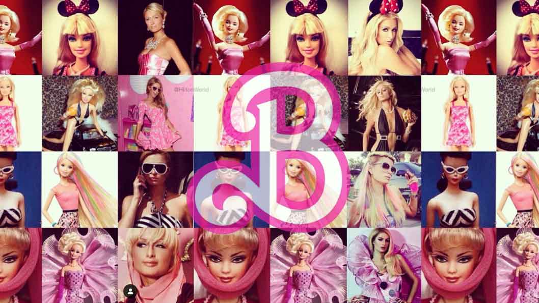 Paris Hilton as Barbie